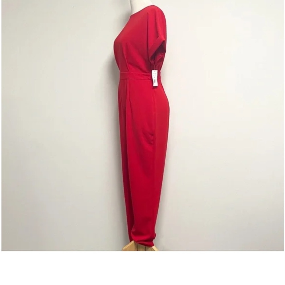 Alexia Admor Vibrant Scarlet Jumpsuit - Picture 4 of 14